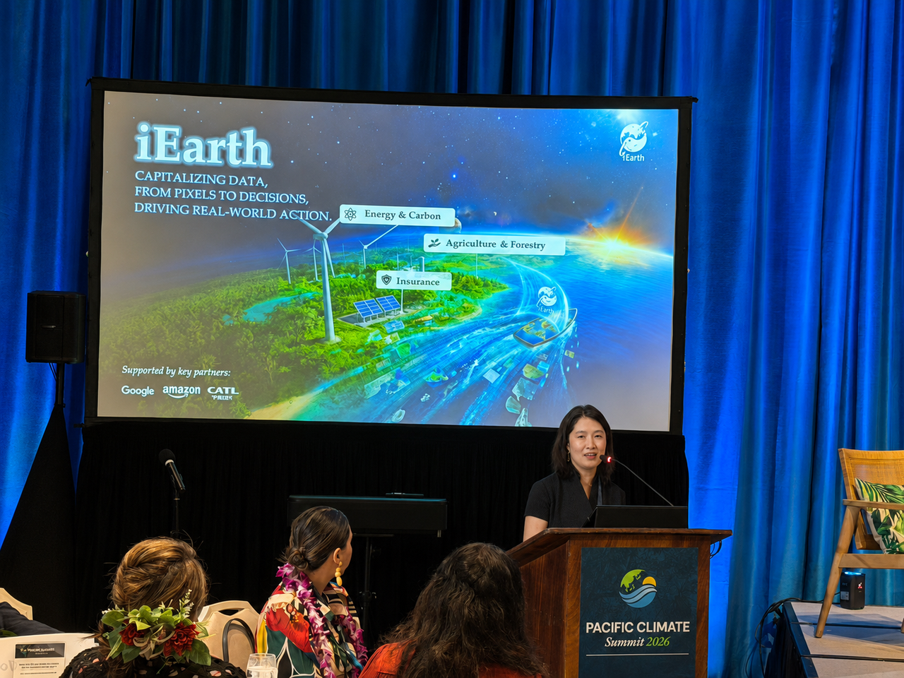 iEarth showcased at the Pacific Climate Summit 2026